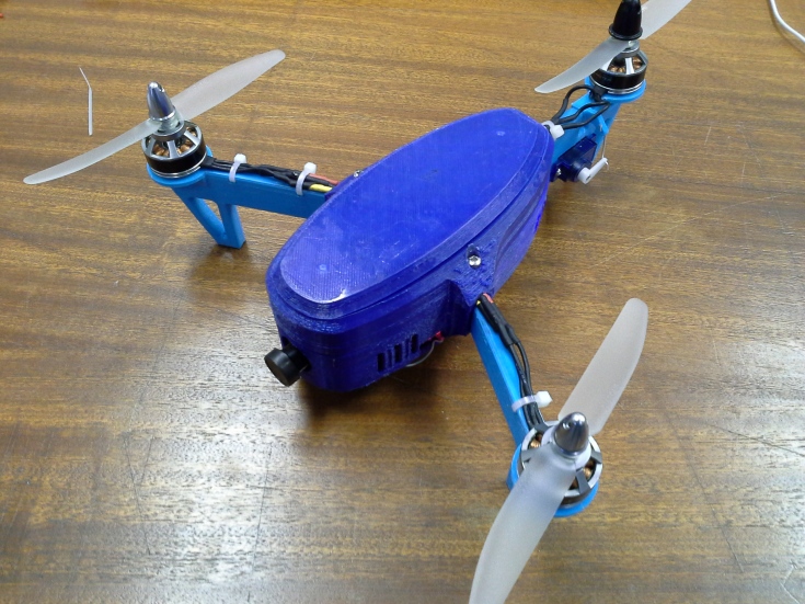 My first 3D printed tricopter